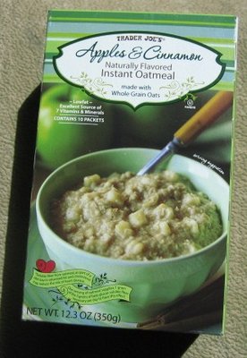 Trader Joe's instant oatmeal with little sugar.JPG