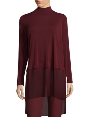 Eileen Fisher - Stretch Silk Jersey Tunic -ysj_64479_0.jpg